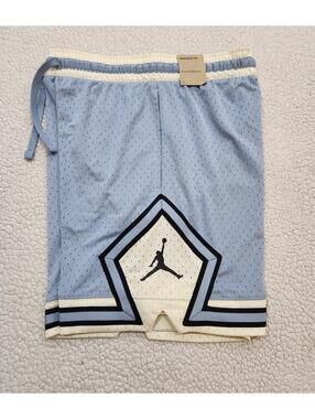 Jordan Sport Men's Dri-FIT Woven Diamond Shorts Sz Medium Light Blue DX1487-436